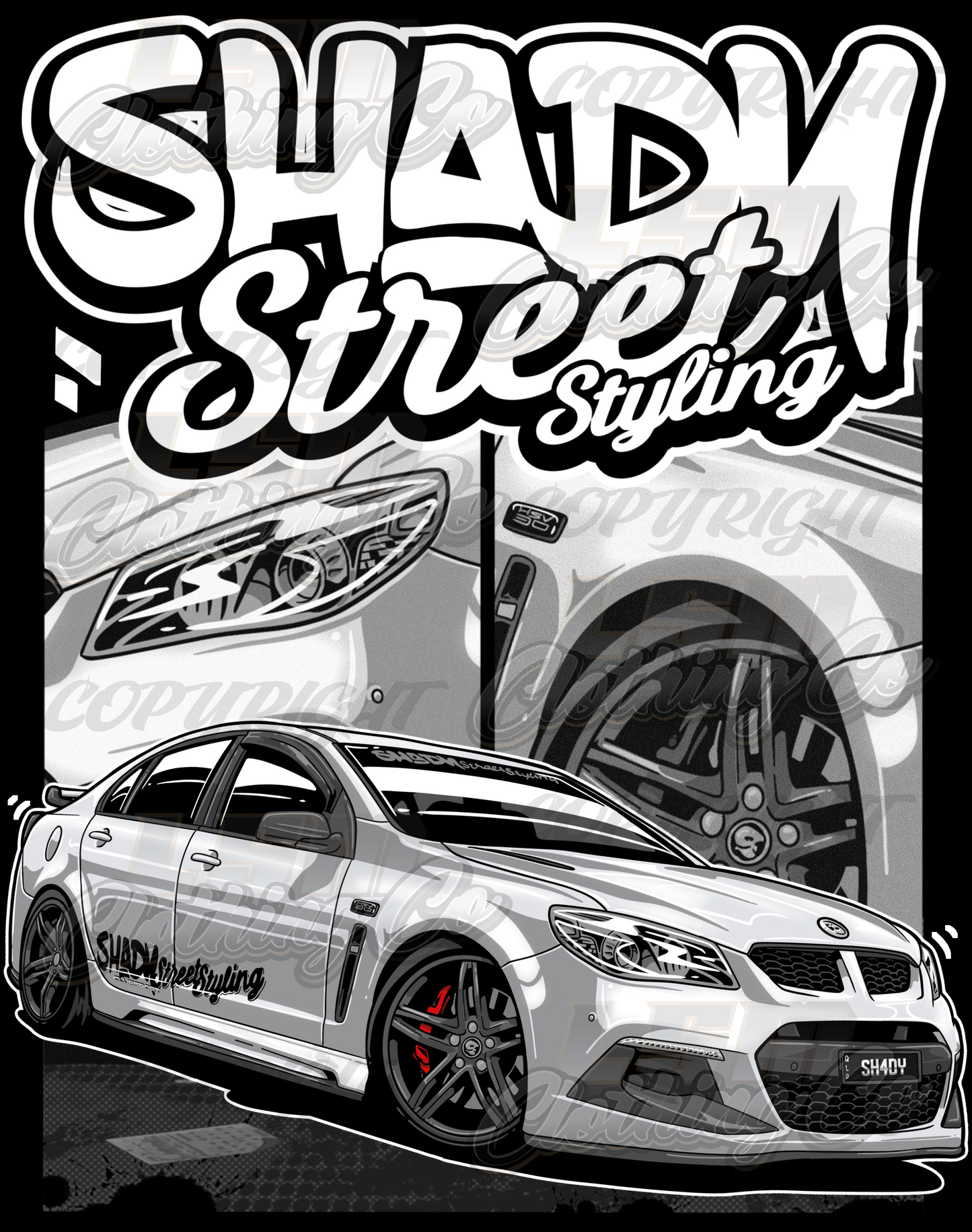 VF LSA Clubsport - Shady Street Styling + L.S Motorsports Collab