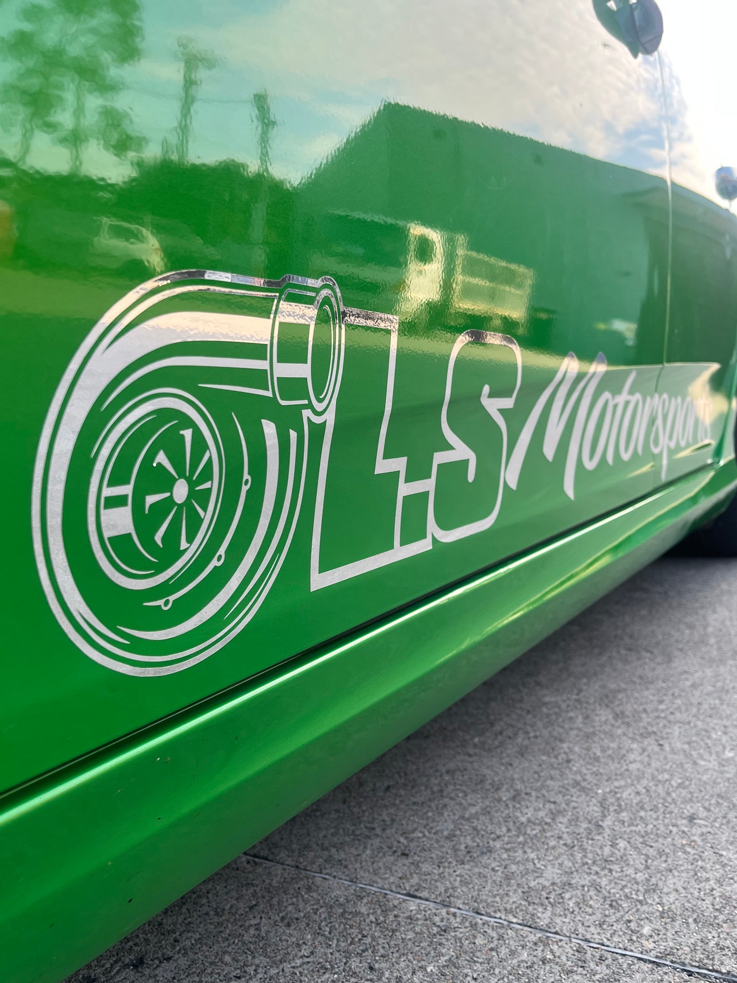 L.S Motorsports Door Banner Sticker
