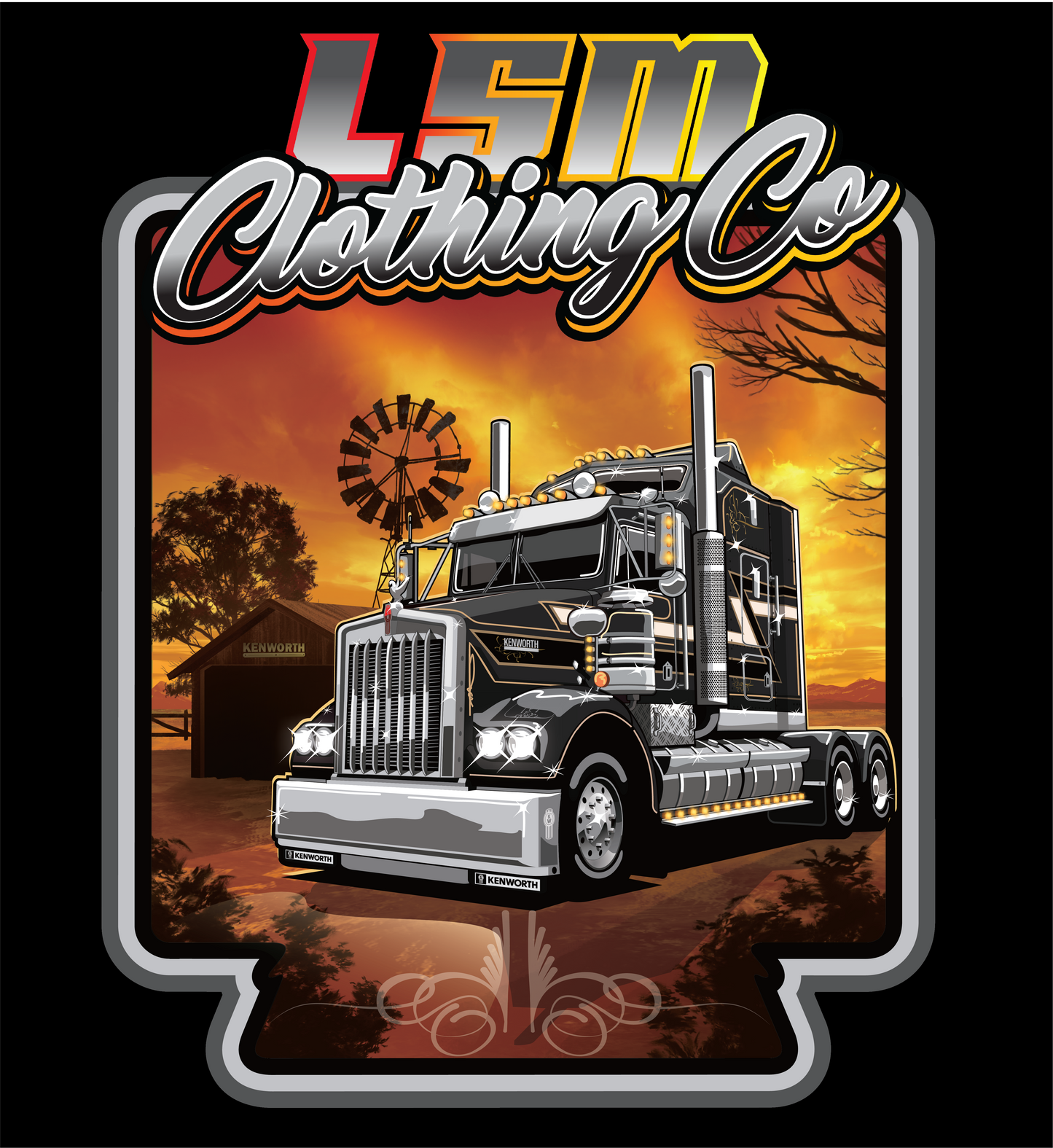 Kenworth SAR Legend Design - LSM Clothing Co.