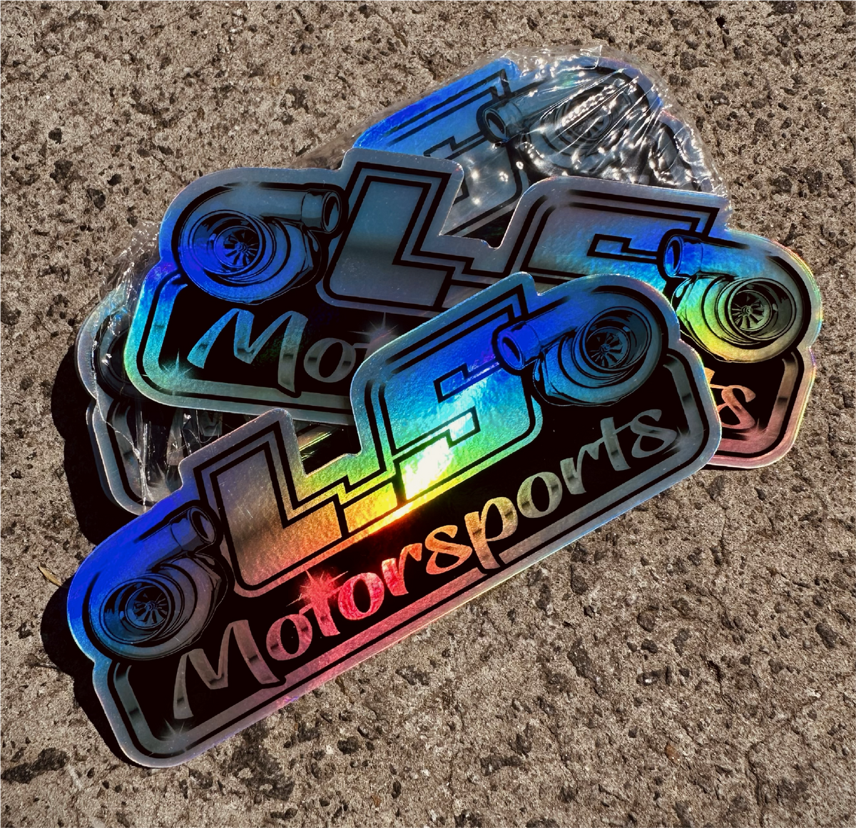 Ls Racing Logos L.S Motorsports Stickers - Small – LSM Clothing Co.