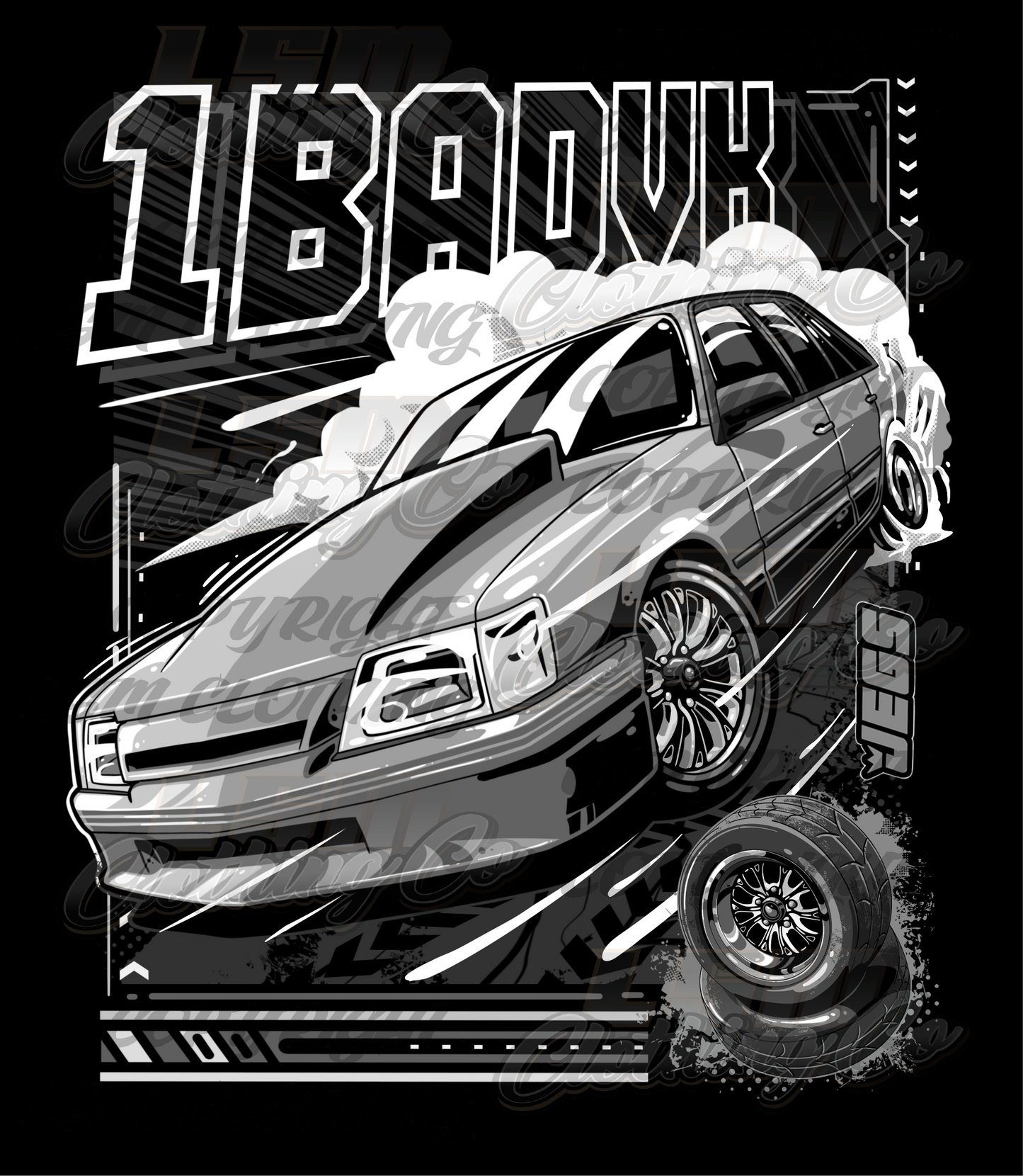 VK Commodore - L.S Motorsports 1BADVK Design