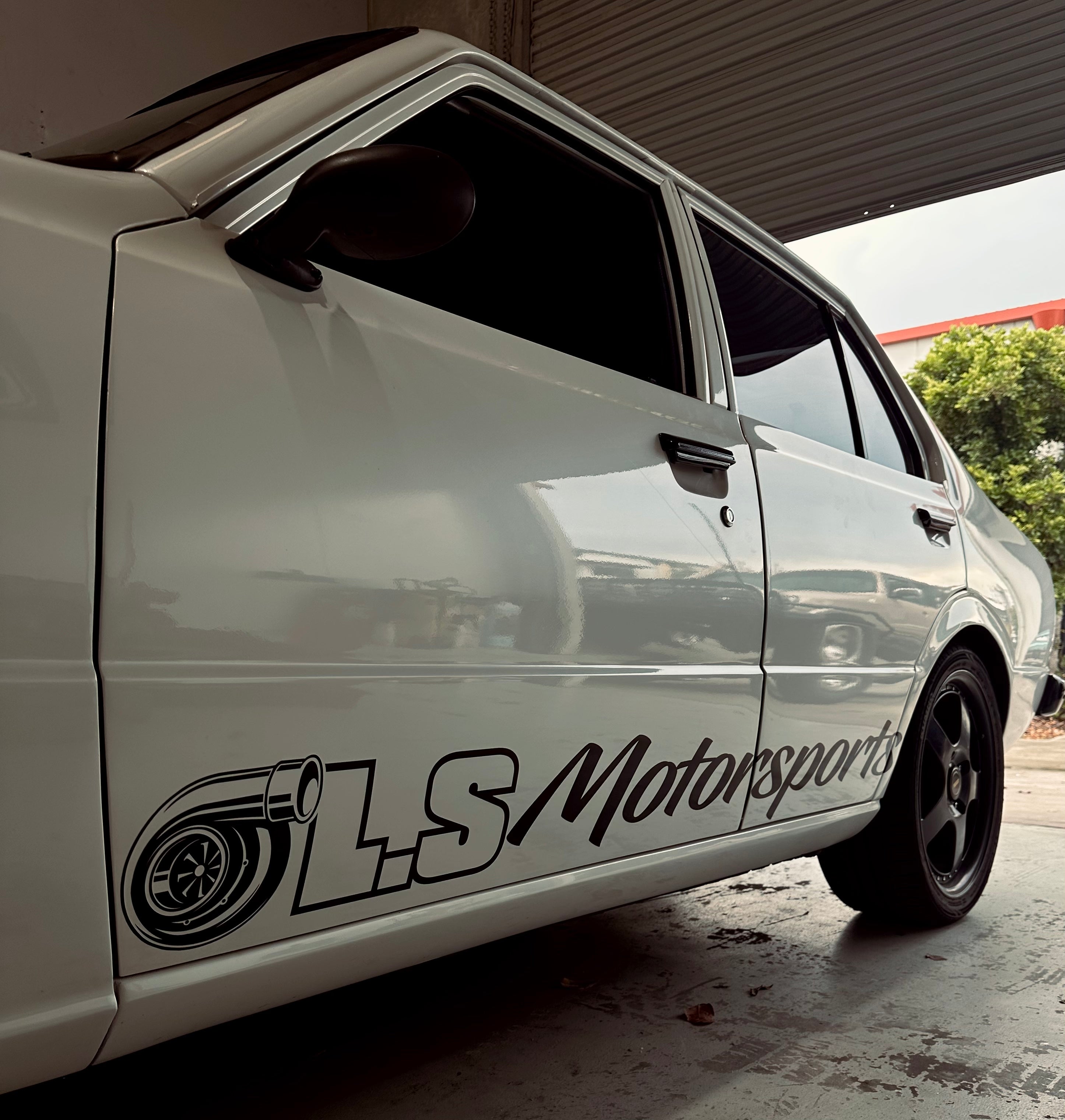 L.S Motorsports Door Banner Sticker – LSM Clothing Co.